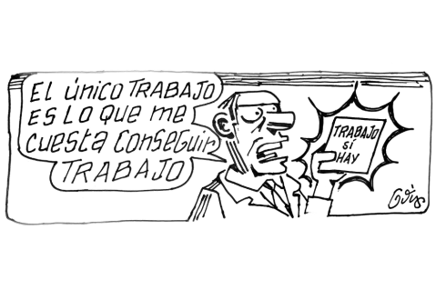 Trabajo no hay