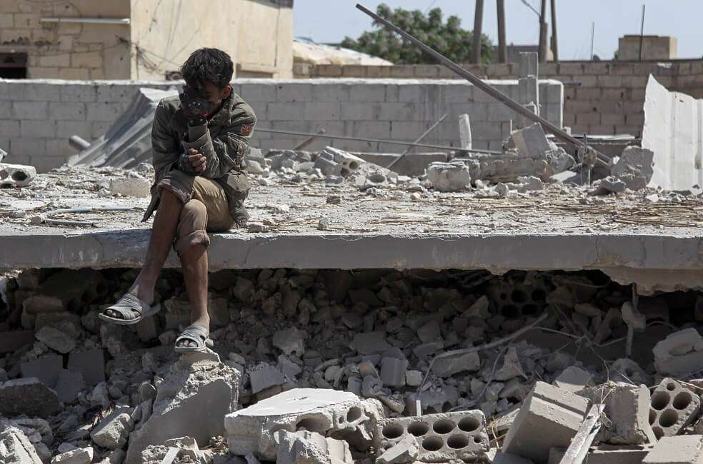 La ONU teme que pueda haber "cientos de civiles muertos y heridos" tras la nueva oleada de ataques en las provincias sirias de Idleb y Hama. / AFP