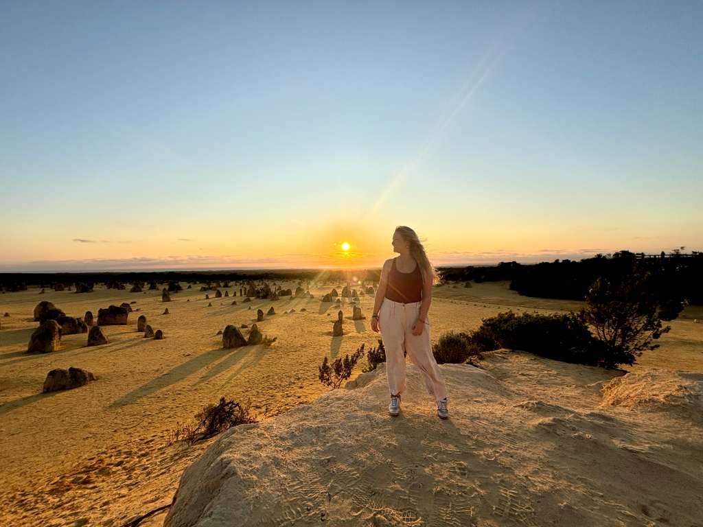 Desierto de los Pináculos, en el Parque Nacional Nambung, Australia Occidental.