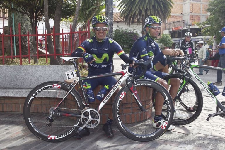 El boliviano que sueña con ganar la Vuelta a Colombia