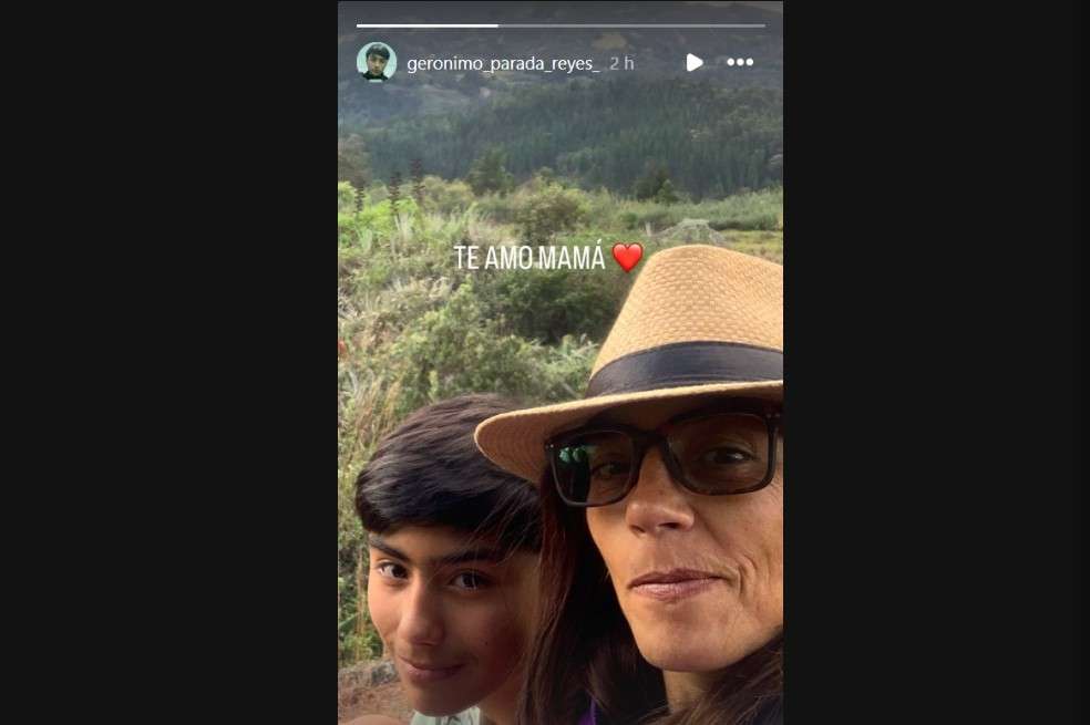 Gerónimo Parada Reyes, el único hijo que tuvo la actriz Sandra Reyes, hizo su primera publicación en redes sociales, luego de confirmarse la muerte de su mamá.