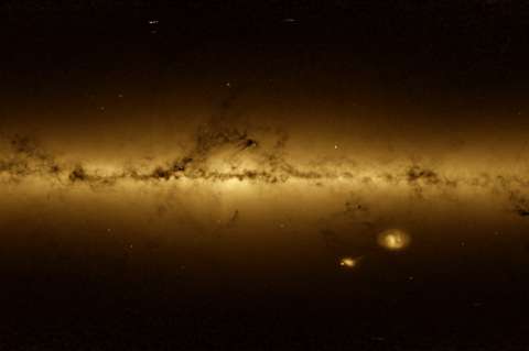 El mapa más completo de nuestra galaxia en video 360°