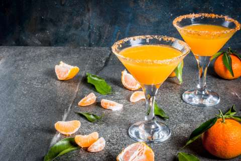 Receta: así se prepara el cóctel de vodka con mandarina