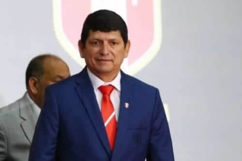 Agustín Lozano, presidente de la Federación Colombiana de fútbol. / FPF