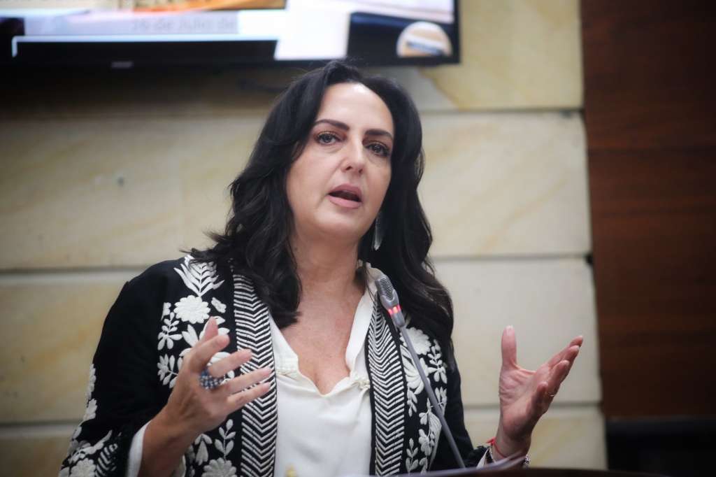 Senadora María Fernanda Cabal.