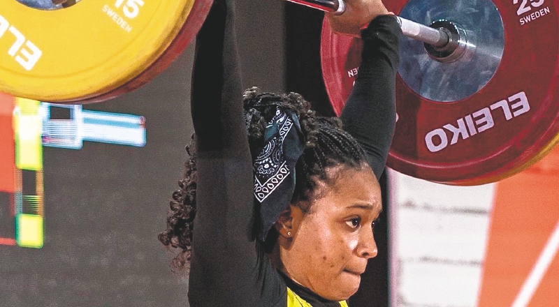 La vallecaucana Gelen Torres ganó dos medallas de oro y una de plata en Albania. / WHF