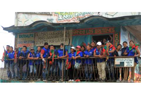 Por la defensa de derechos humanos, la Guardia Indígena del Cauca gana premio internacional