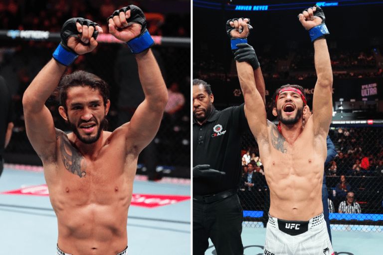 Javier ‘Blair’ Reyes se estrenó en la UFC con victoria contundente sobre Douglas Silva