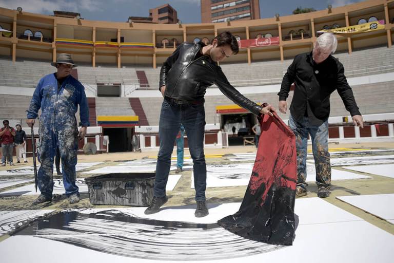 Pintura, ópera y tarde goyesca en La Santamaría