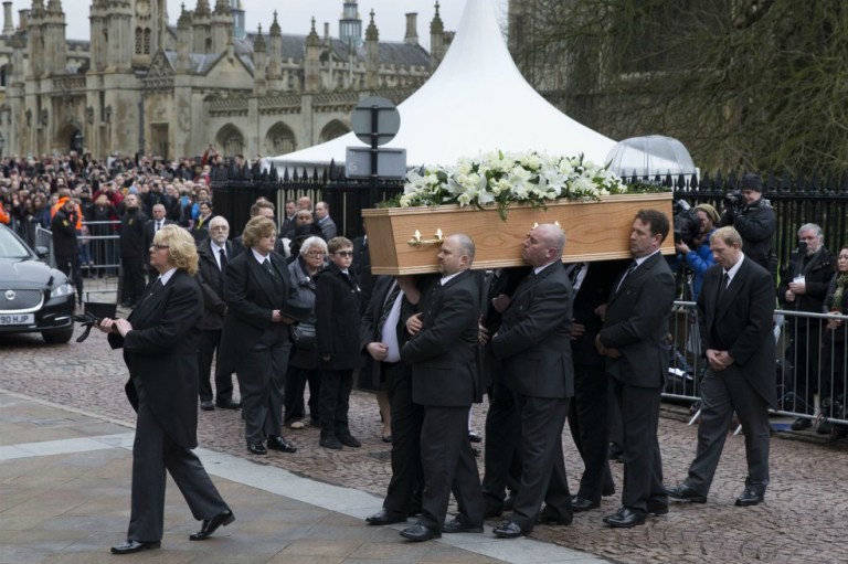 Emotiva despedida a Stephen Hawking