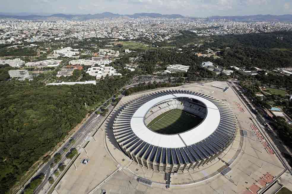 El imponente estadio Mineirão, de Belo Horizonte. / Gabo Morales/Embratur