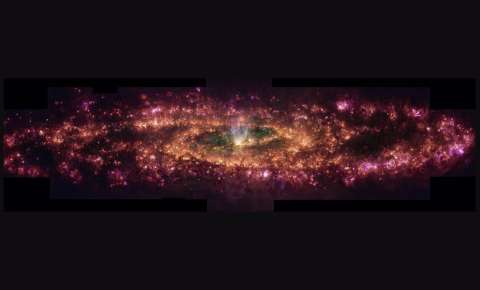 Así luce la imagen más detallada de una galaxia a 11 millones de años luz