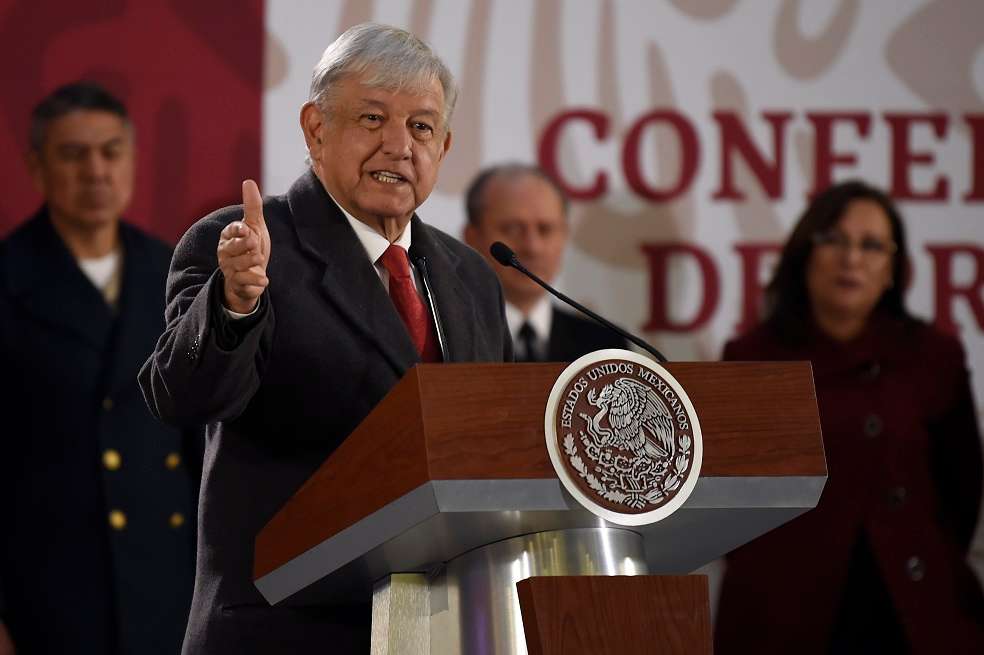 Andrés Manuel López Obrador, presidente de México. / AFP