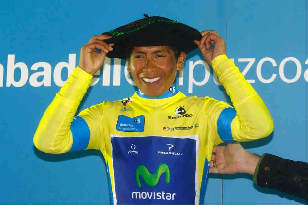 Nairo Quintana es representado por Giuseppe Acquadro. / Prensa Movistar Team