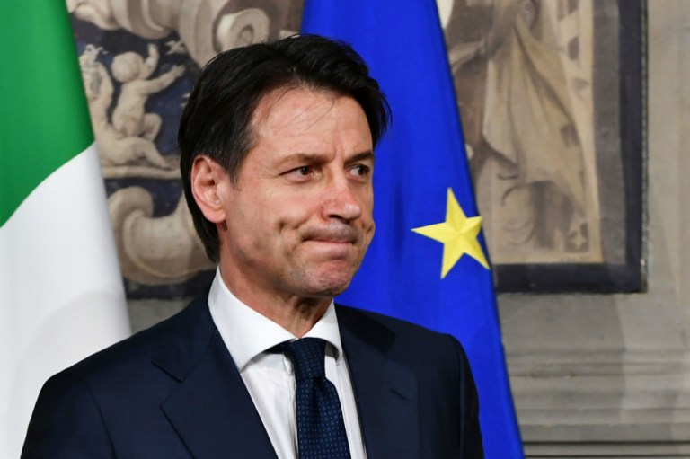 Giuseppe Conte renuncia al cargo de primer ministro de Italia