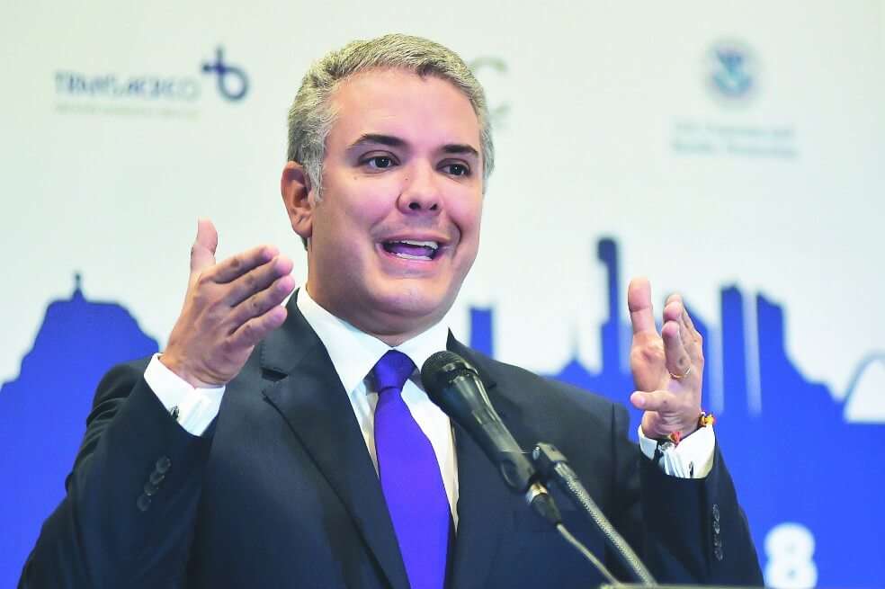 Iván Duque, presidente de Colombia. / Cortesía Presidencia.