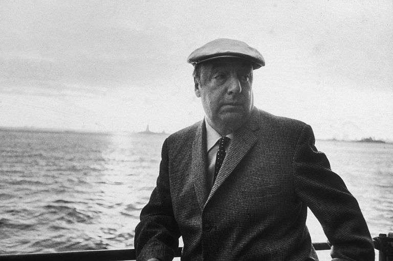Pablo Neruda, nacido al sur de Chile,y autor de algunos de los versos más populares de la lengua española. / Gettyimages