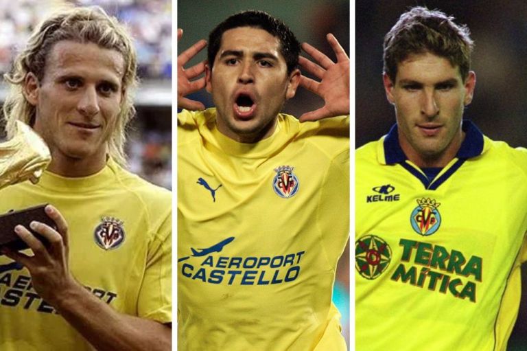 Forlán, Riquelme y Palermo, entre las leyendas que jugarán en el centenario del Villareal