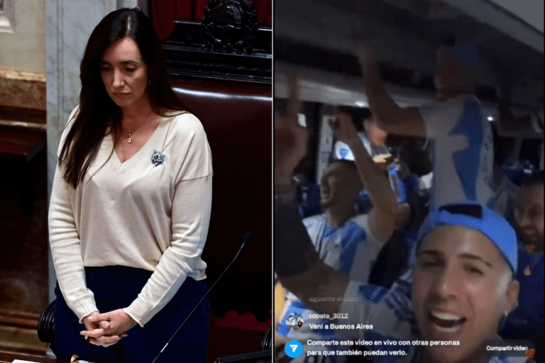 Vicepresidenta argentina Villarruel dice que solo quiso “defender a la selección”