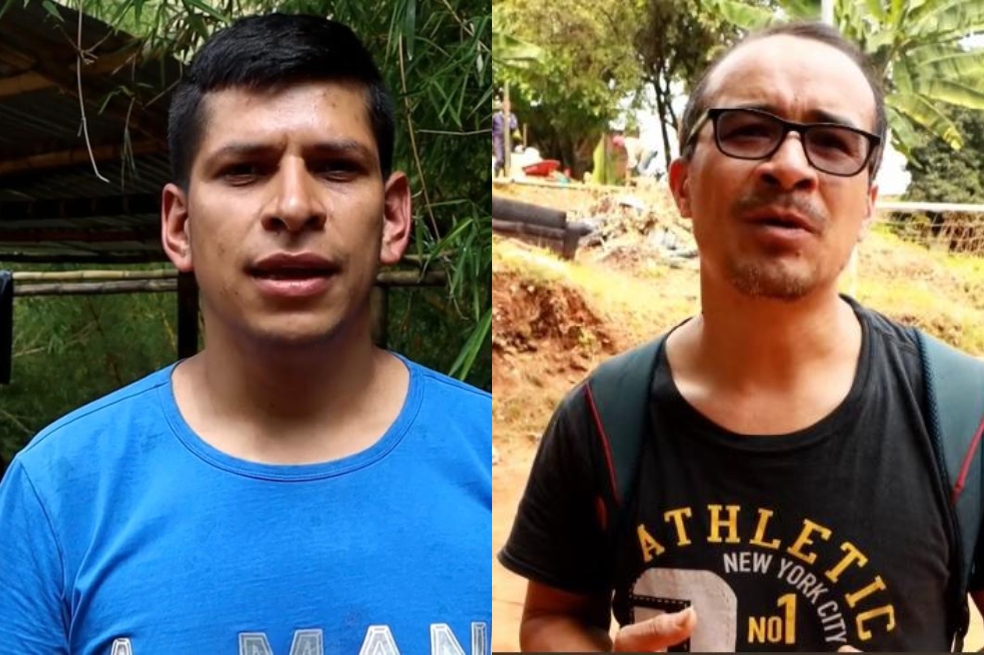 Leonardo Díaz Escobar, representante de la cooperativa Coopripaz y quien para la Fiscalía es "Richard", cabecilla de la red urbana de la Segunda Marquetalia en Cali; y Eduar Ramírez, líder de la cooperativa, quien según la Fiscalía es "Eduardo", también miembro de la Segunda Marquetalia.