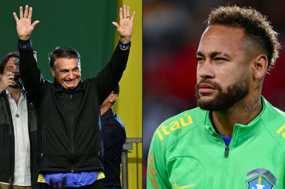 Neymar se hizo viral cantando una canción en apoyo al actual presidente de Brasil.