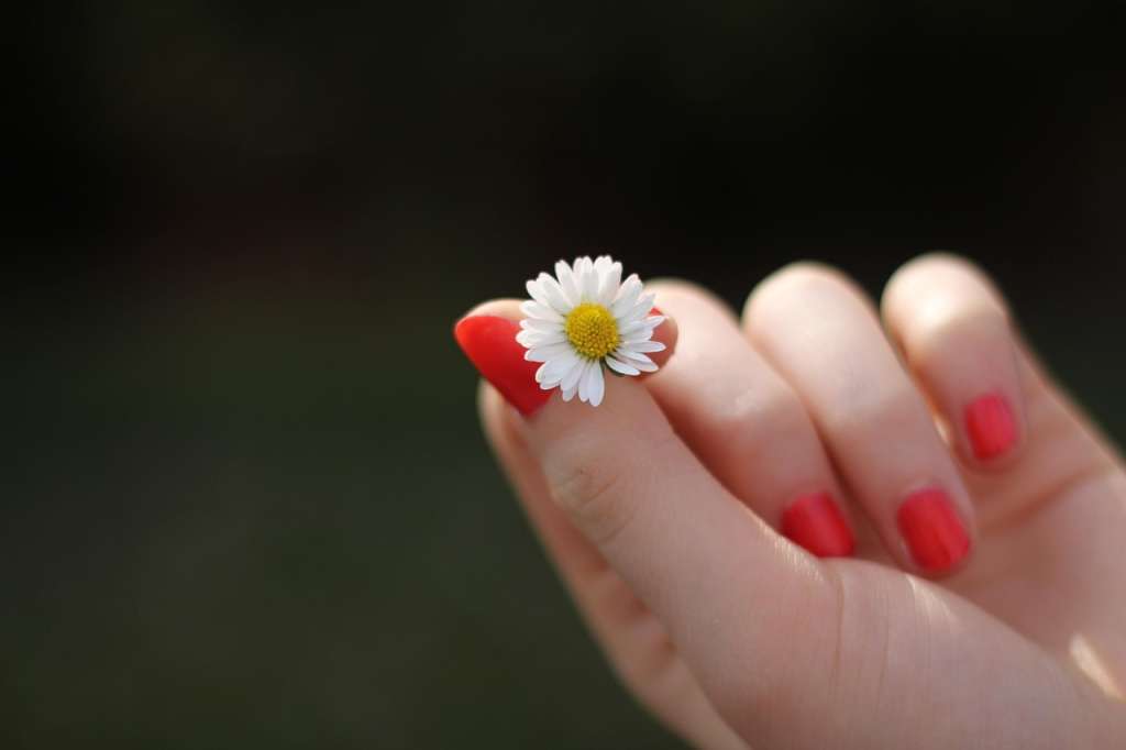 uñas rojas