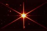 Una estrella totalmente nítida: esta es la primera imagen tomada por el James Webb