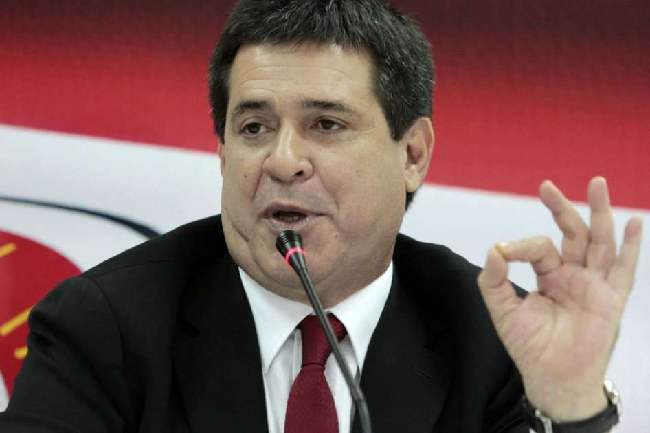 El presidente paraguayo electo, Horacio Cartes