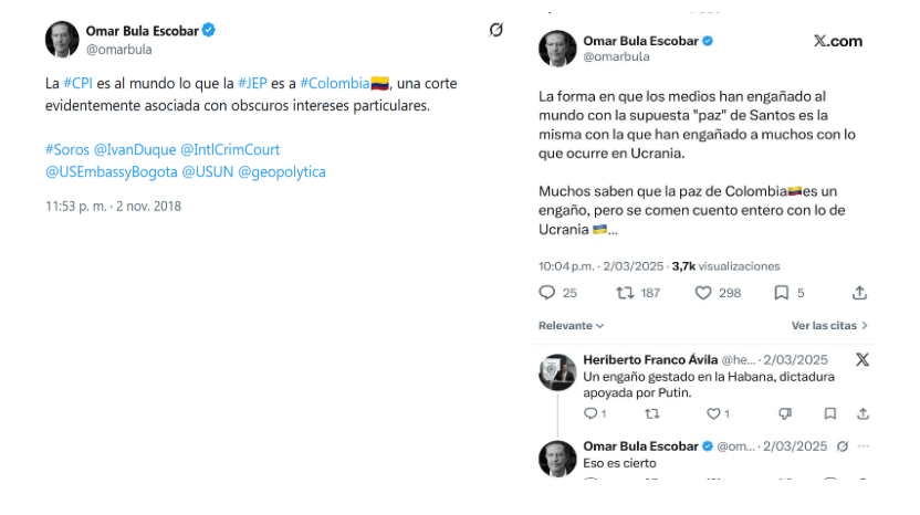 Trinos de Omar Bula