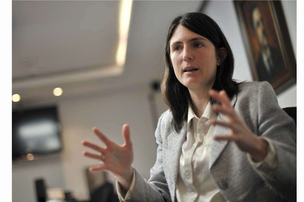 Cristina Arango Olaya, presidenta de Coljuegos.  / Luis Ángel