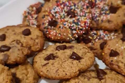 Cómo preparar galletas con almendras, avena o coco