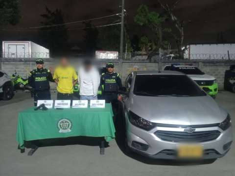 Cinco capturados tras fallido robo de cuatro vehículos en diferentes sectores de Bogotá
