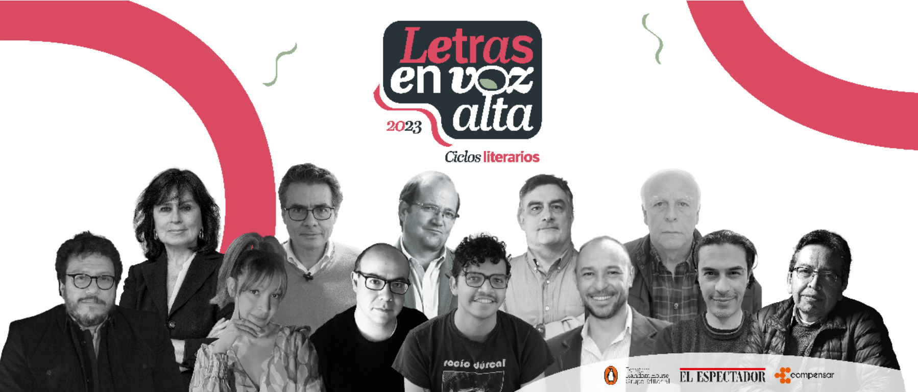 Esta nueva edición de Letras en voz alta reúne a doce escritores colombianos.