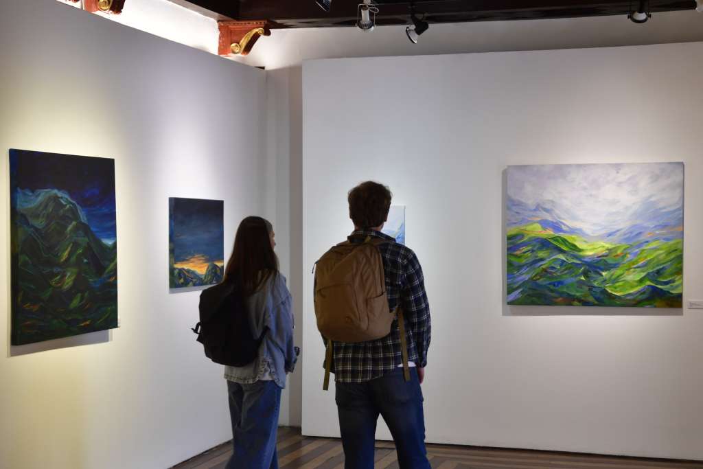 “Panorámicas de la sabana” será exhibida hasta el 29 de marzo.