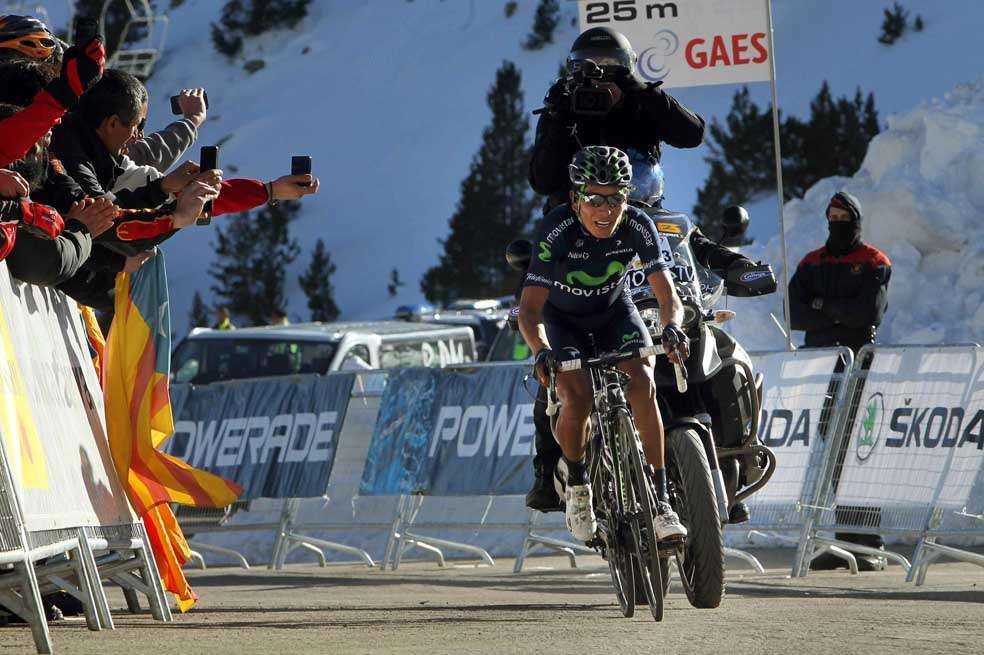 Nairo Quintana tiene 23 años y es considerado uno de los mejores escaladores del mundo en la actualidad. Este año ganó la Vuelta al País Vasco, en España. / EFE
