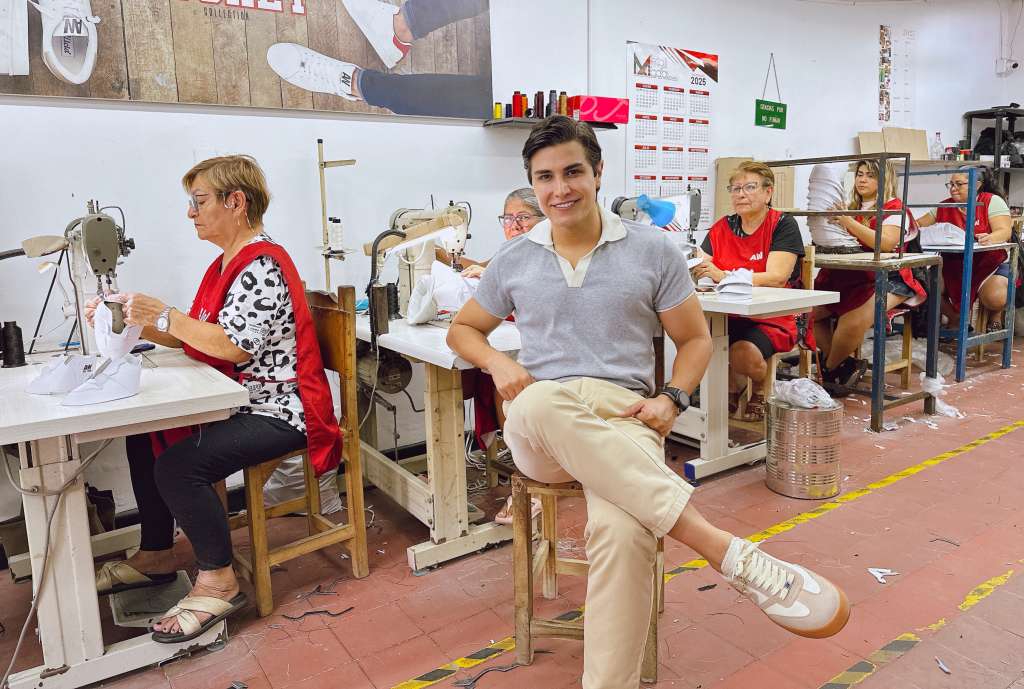 Sergio Andrés Serrano , creador y fundador de la marca de tenis urbanos Alicia Wonderland. / Cortesía