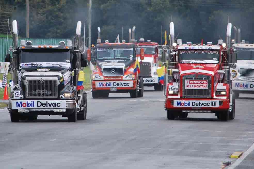 El Gran Premio Nacional de Tractomulas Mobil Delvac, un espectáculo para los amantes de la adrenalina.