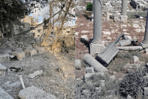 La Unesco alerta por daños en Tiro: bombardeos amenazan un Patrimonio de la Humanidad