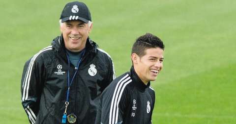 Ancelotti no renuncia al fichaje de James al Napoli