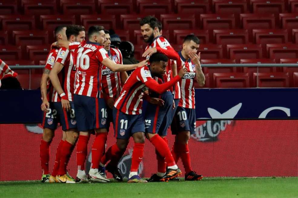 Atlético de Madrid venció al Valladolid por 2-0.