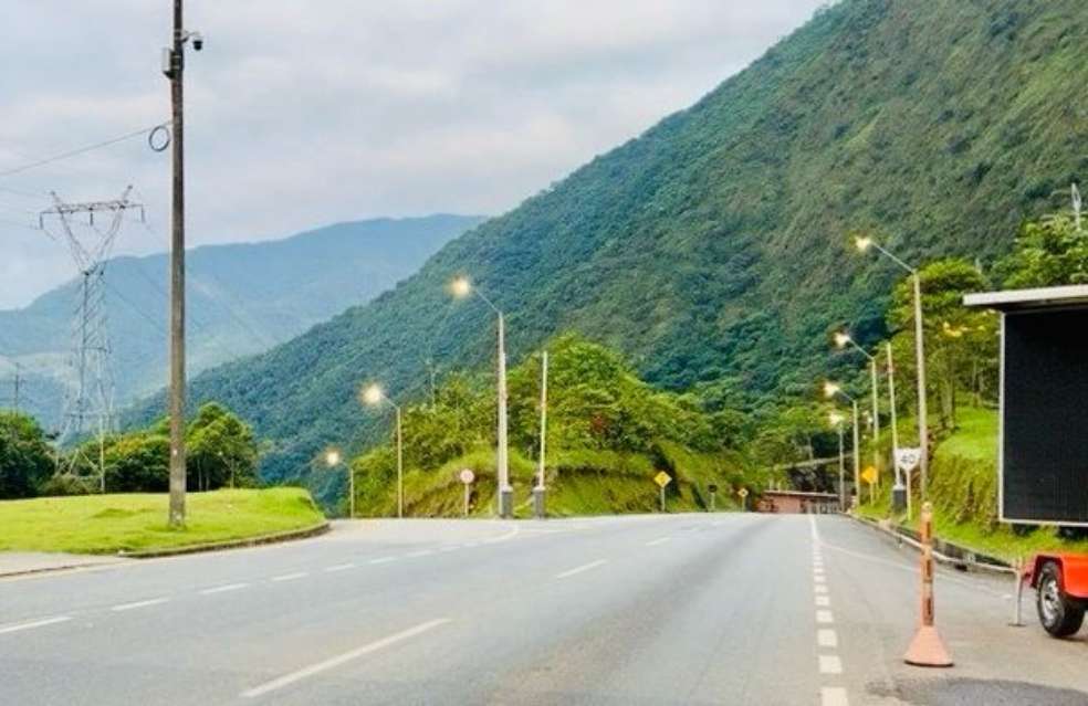 Imagen de la vía al Llano. / Cortesía Coviandina