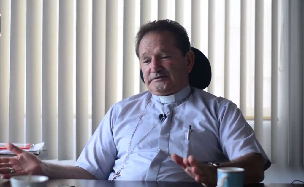 Hugo Alberto Torres, obispo del municipio de Apartadó, en el Urabá antioqueño. / Archivo Particular