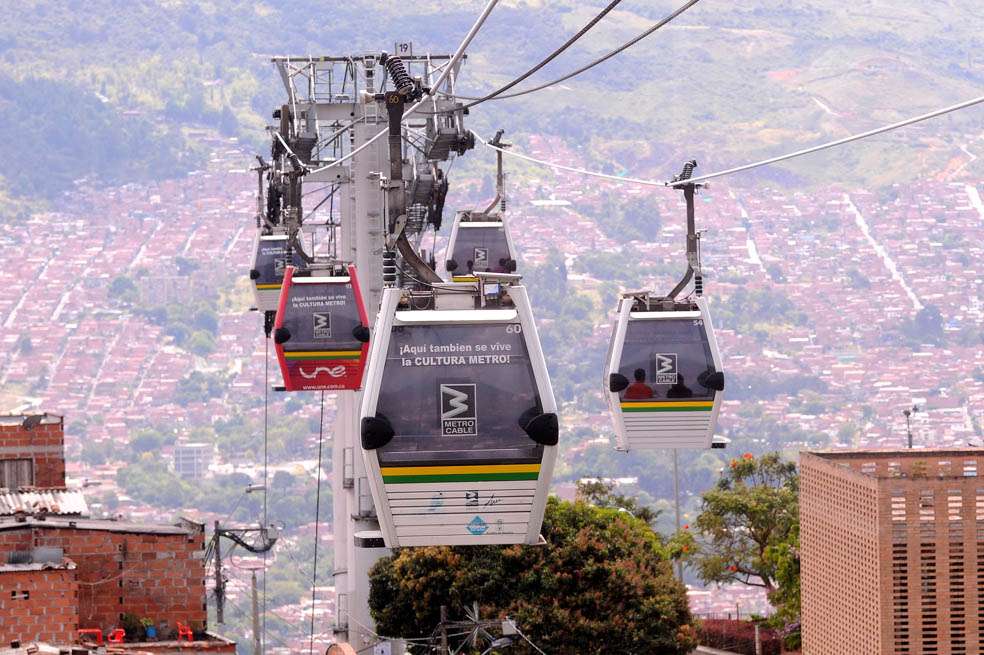 El metrocable ha llevado una solución eficaz de movilidad en esa ciudad. / Luis Benavides