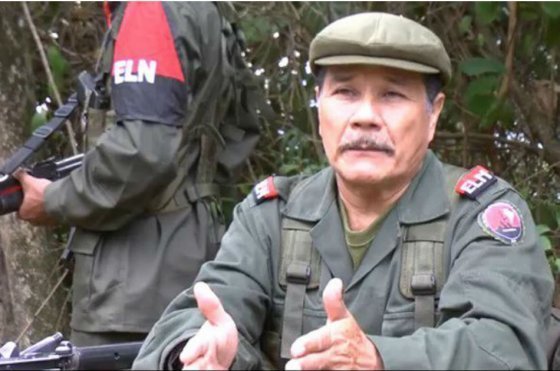 El máximo comandante del Eln, Nicolás Rodríguez Bautista, alias Gabino.