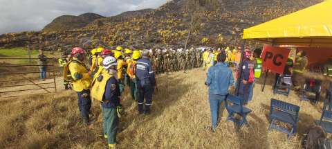 Incendio forestal en Mosquera, Cundinamarca, ha sido controlado en un 95 %