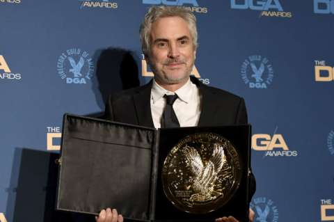 Alfonso Cuarón gana el DGA con "Roma" y se encamina hacia el Óscar