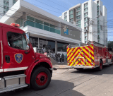 Incendio en conjunto Flores del Recreo dejó 65 heridos y más de 500 evacuados