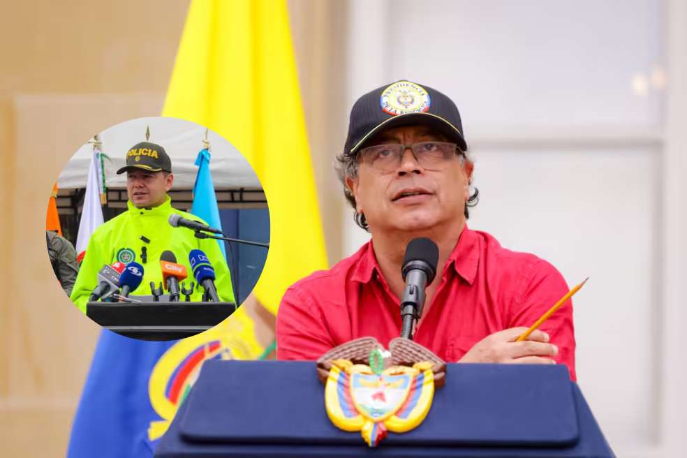 Presidente Petro retira al general Urrego por supuesto complot contra su seguridad