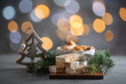 Receta navideña: así se hacen turrones de almendra para Navidad