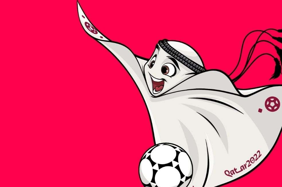La’eeb, la mascota del Mundial de Catar 2022.